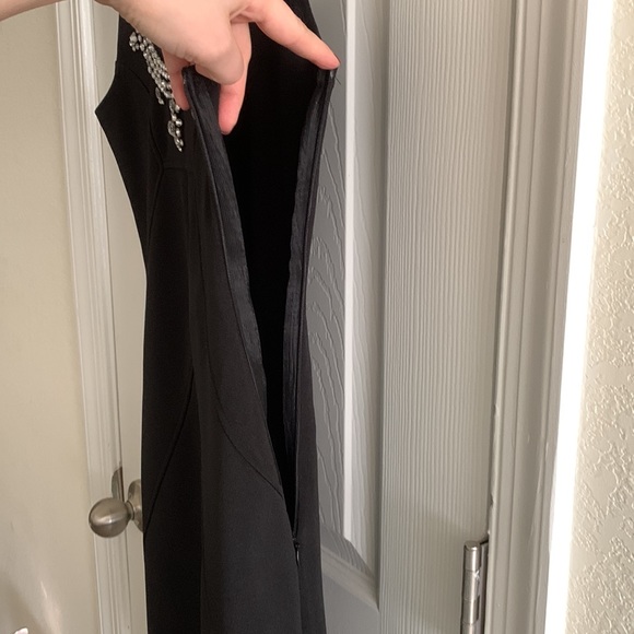 TUTU Mini black dress with silver collar studs. - Picture 7 of 10